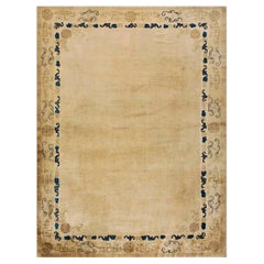 Tapis de Pékin chinois du 19ème siècle ( 9'4" x 11'8" - 285 - 355 )