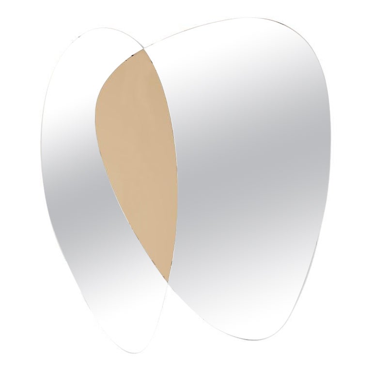 Specchio organico Multiply Golden 2 in vendita