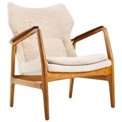 Aksel Bender Madsen Bovenkamp Wingback Lounge Chair, 1960s