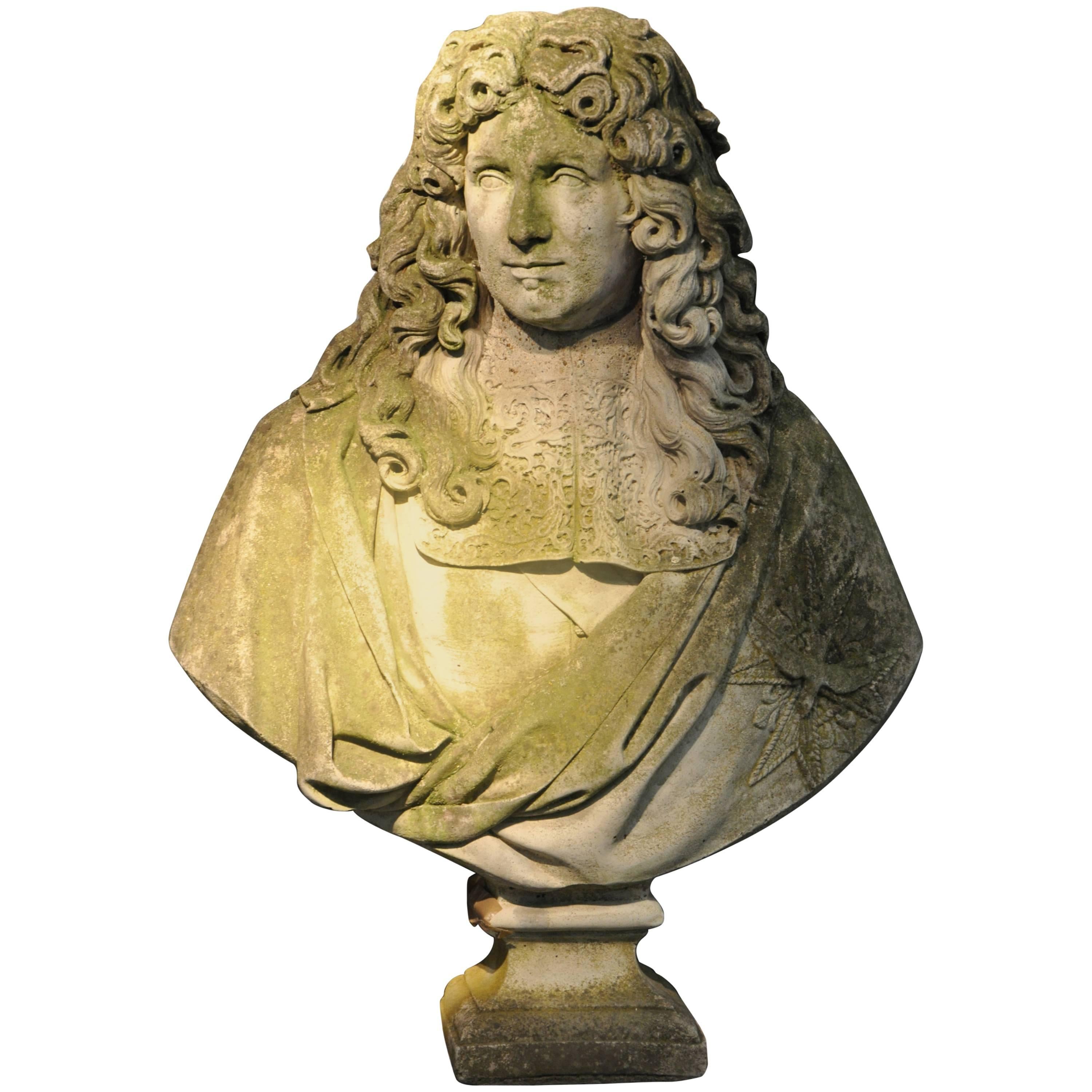 Early 20th Century Stone Statue For Sale