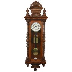 Walnut Vienna Wall Clock