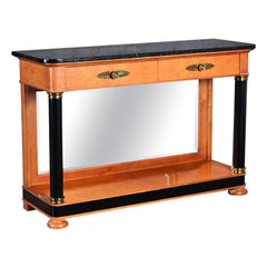 1995 Neo Classic Biedermeier Stil Thomasville Grand Classic Console Couchtisch