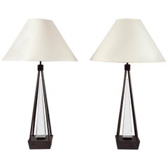 Pair of Table Lamps by Roberto Rida Italy, 2014