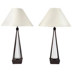 Pair of Table Lamps by Roberto Rida Italy, 2014 3