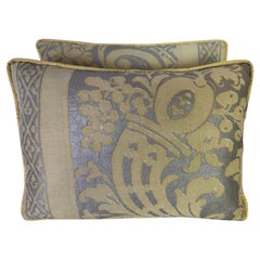 Paar Fortuny-Textil-Kissen