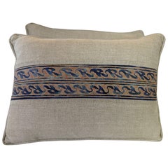 Pair of Fortuny Textile Pillows
