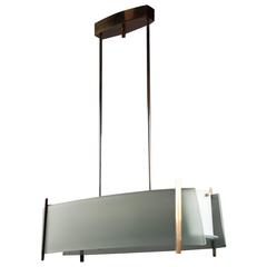 Chandelier by Max Ingrand, Fontana Arte, Italy, Milan, circa 1960 11