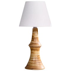 Bruno Karlsson, Table Lamp, Stoneware, Sweden, 1960s