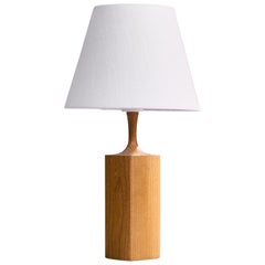 Kjell Blomberg, Lampada da tavolo, Oak, Svezia, anni '1960