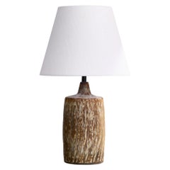 Gunnar Nylund, Table Lamp, Stoneware, Sweden, 1940s