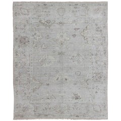 Modern Turkish Angora Oushak Rug Modern Turkish Angora Oushak Rug