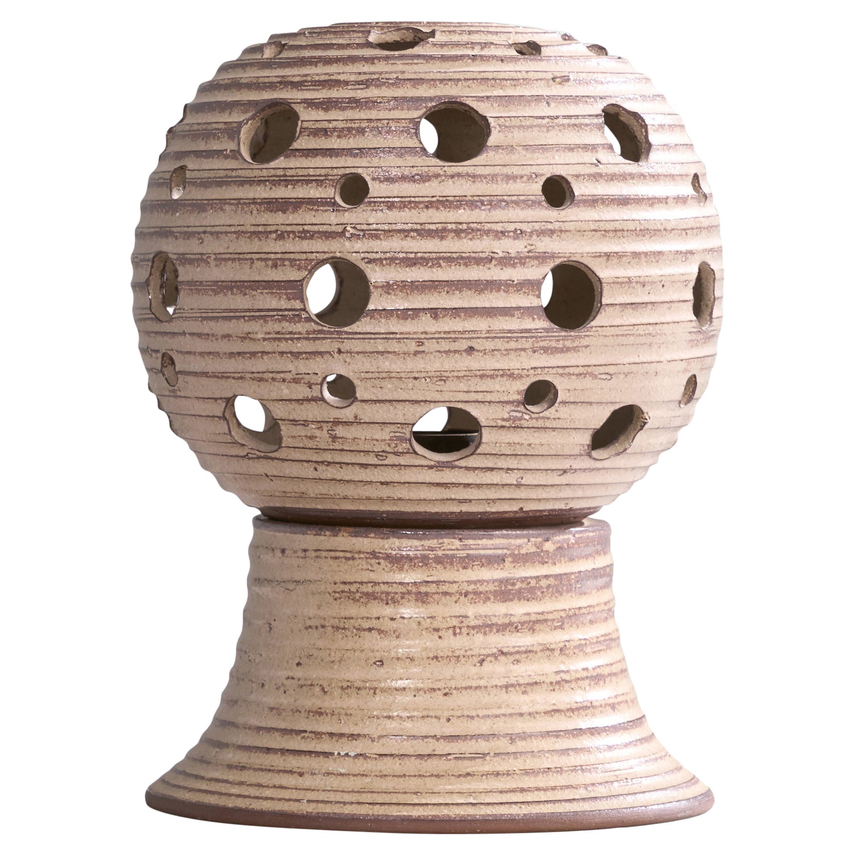 Lampada da tavolo di design svedese, ceramica, Svezia, anni '1970
