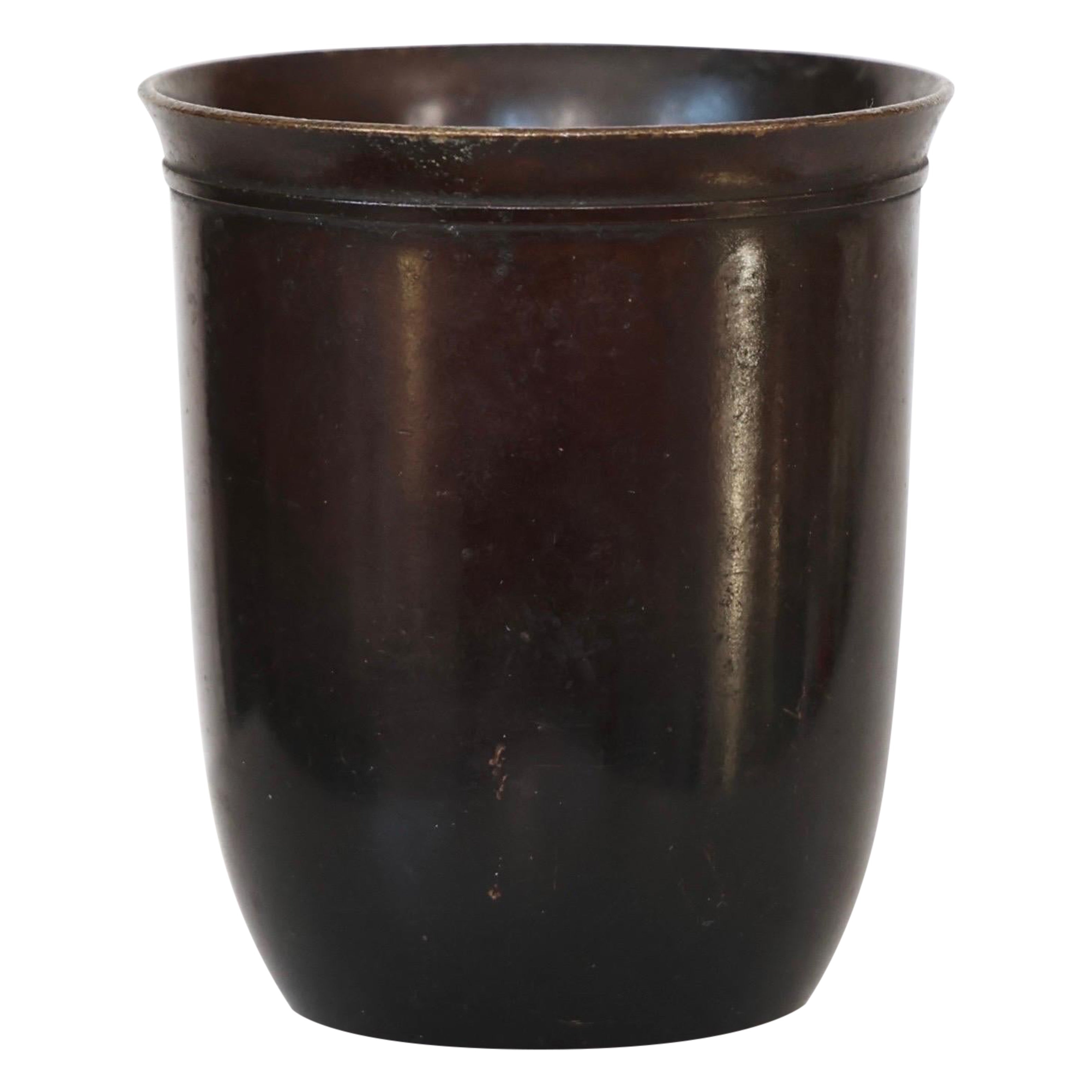 Bronze Vase by Just Andersen, 1920s, Denmark For Sale
