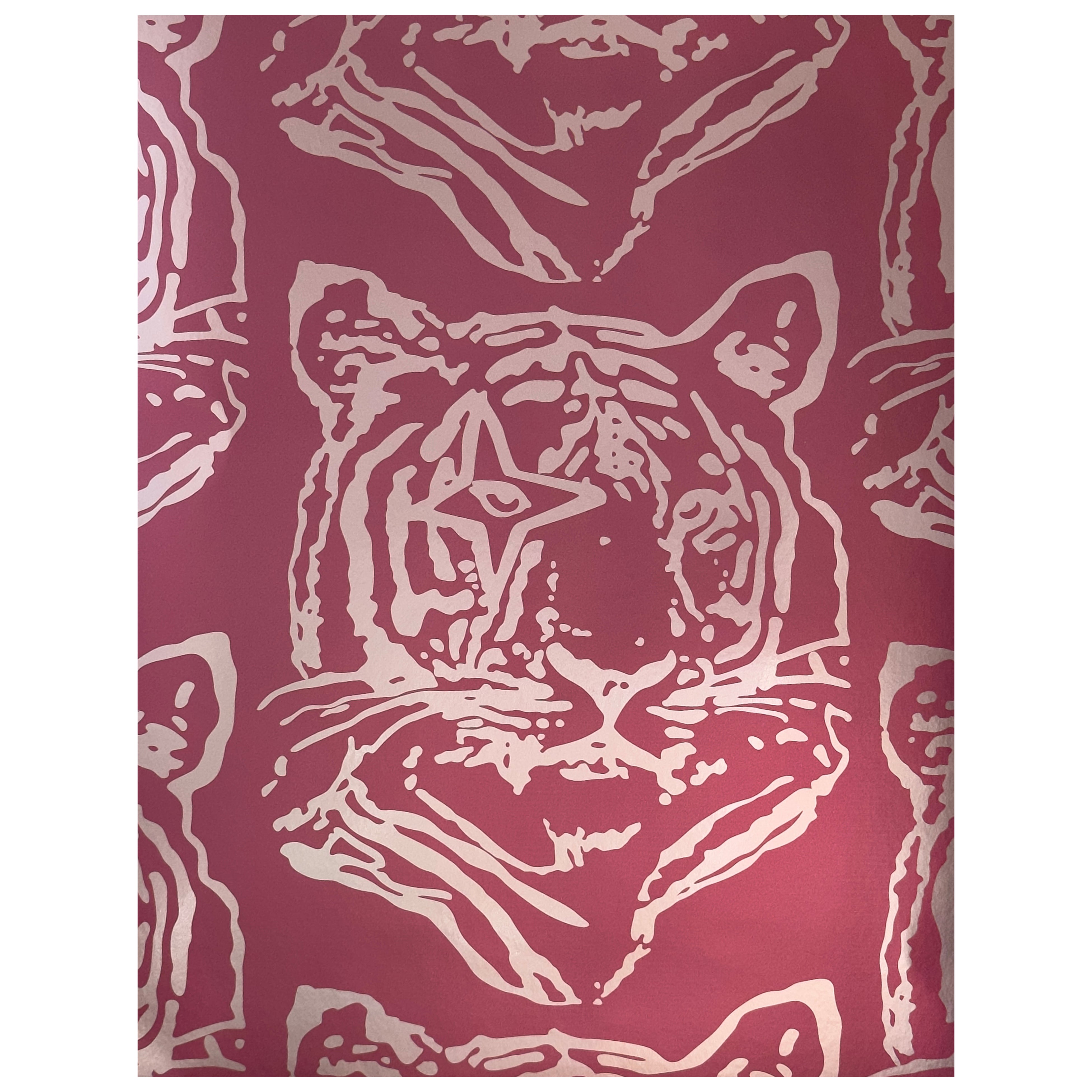 Star Tiger Metallic Typ II Wandteppich in Baie (SAMPLE)