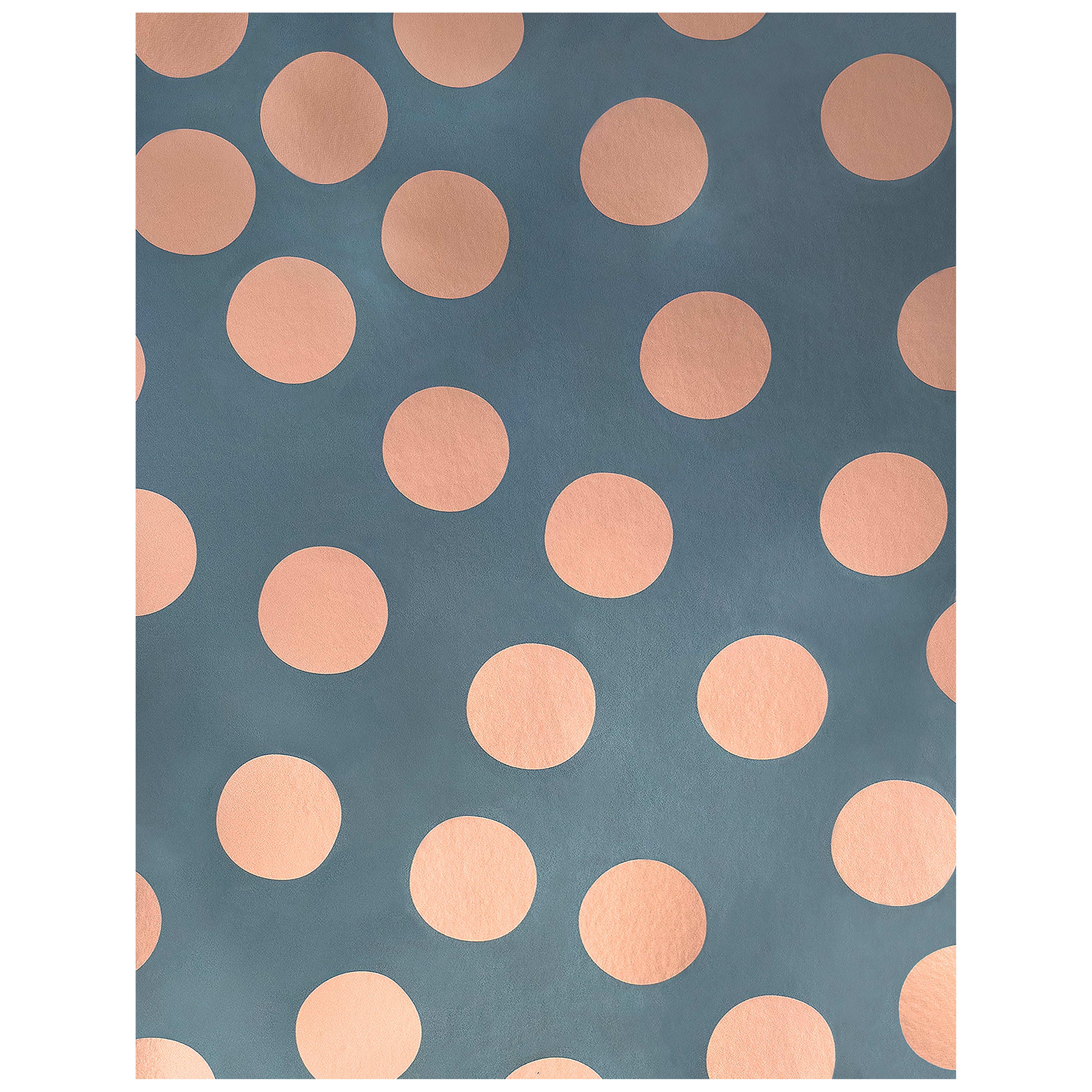 Ying Dot Metallic Typ II Wandteppich in Aoki (SAMPLE) im Angebot