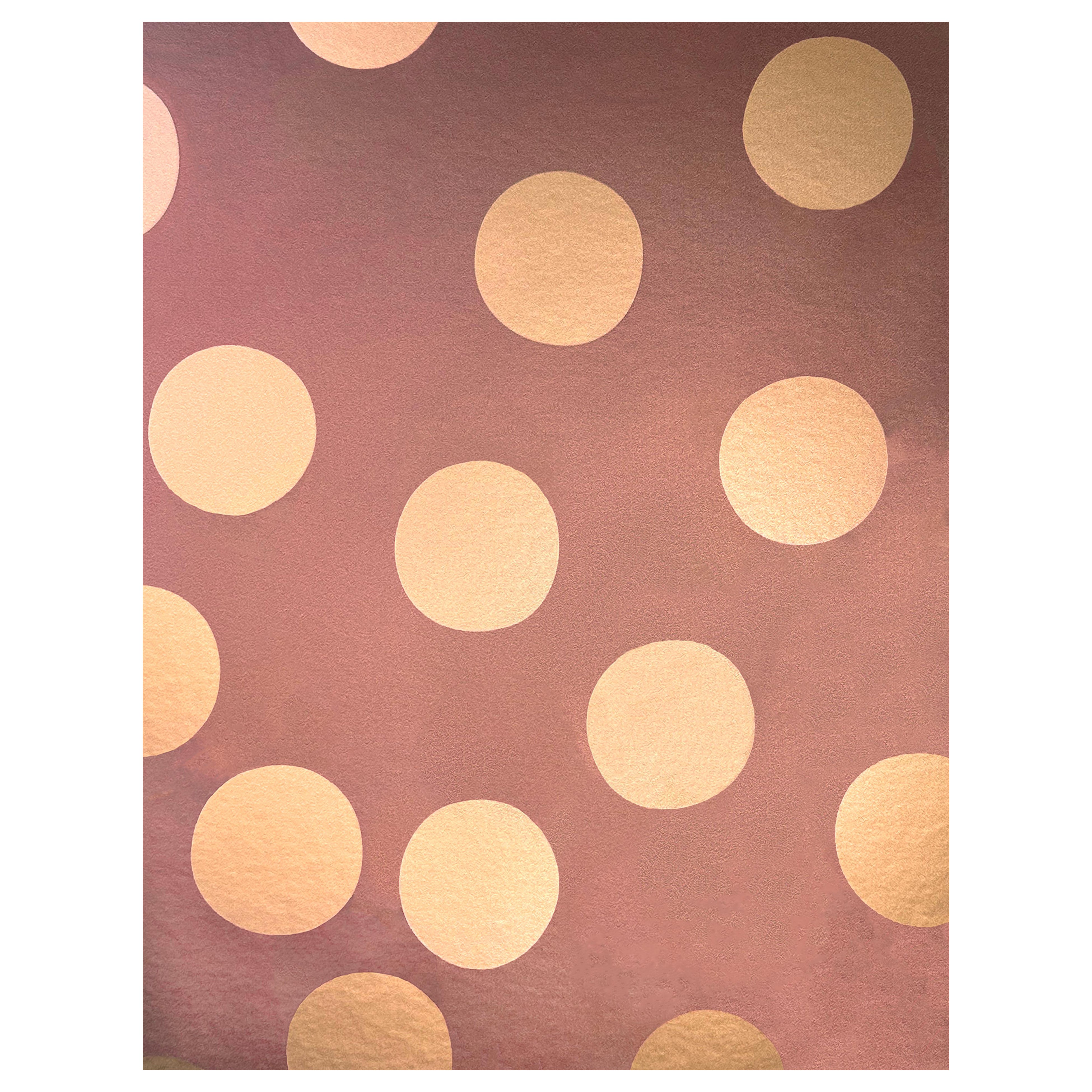 Ying Dot Metallic Typ II Wandteppich in Suki (SAMPLE)
