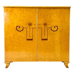 Cabinet suédois Art Déco des années 1930
