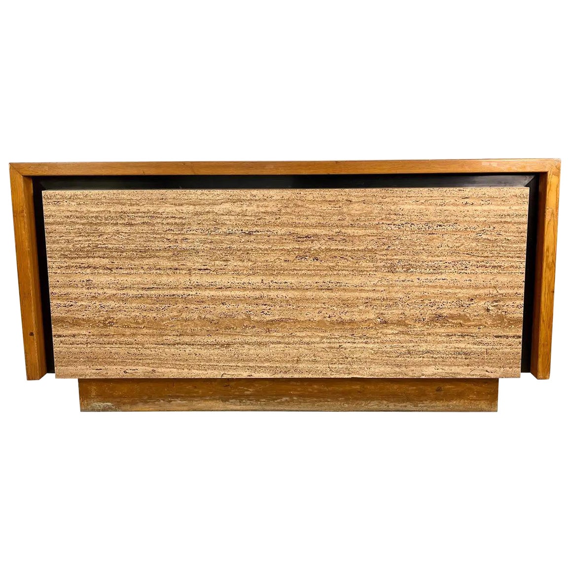 Bar / crédence en Oak Mid Century