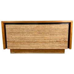 Mid Century Oak Bar / Credenza