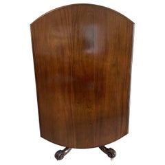 Mesa de comedor antigua de caoba de calidad victoriana
