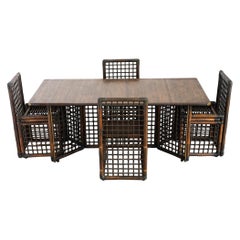 Basilan 1 juego de comedor  por Afra & Tobia Scarpa  para B&B Italia, 1974