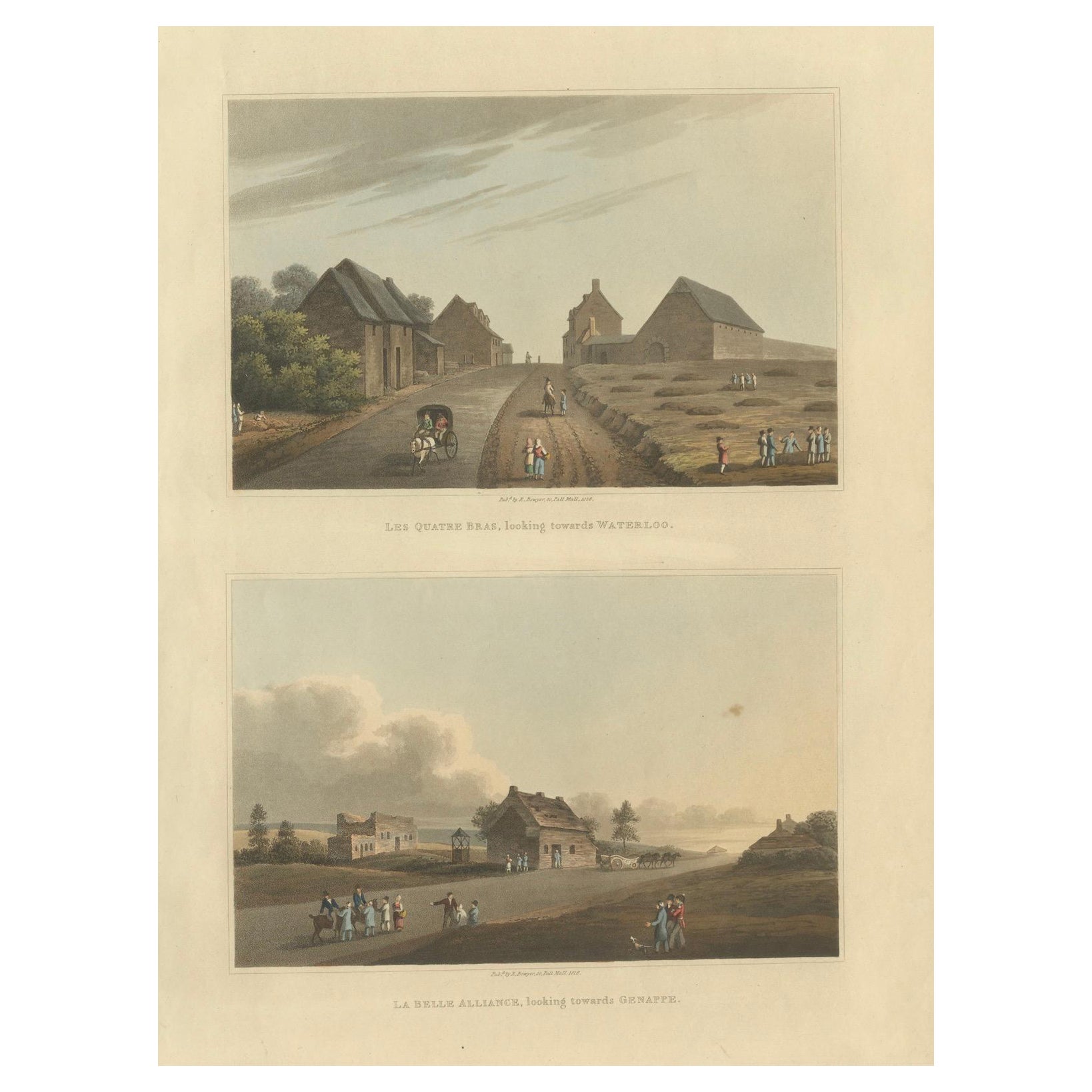 Napoleon’s Battlefields: Views of Les Quatre Bras and La Belle Alliance, 1815