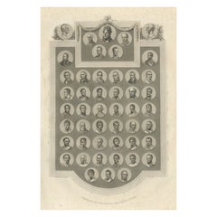 Ritratti dei comandanti britannici e alleati nella battaglia di Waterloo, 1815