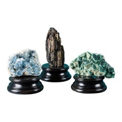 Collection of 3 Natural Mineral Cabinet Specimens