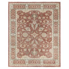 Modern Traditional Inspired Hand-knotted Wool Rug by Doris Leslie Blau