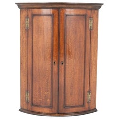 Armario Esquinero Georgiano de Época Roble Armario 1800