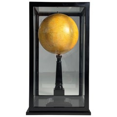 Classical Globe in Modern Vitrine