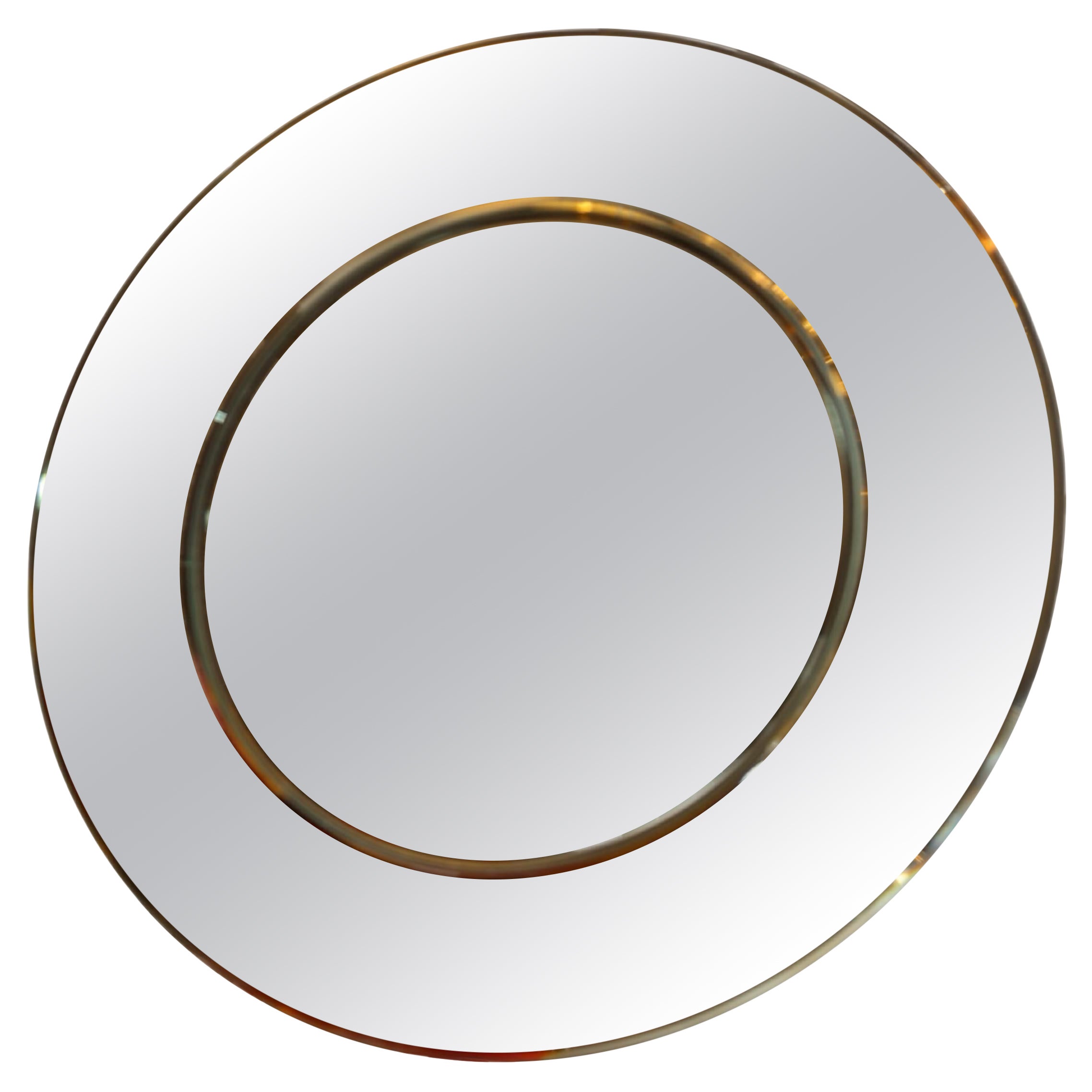 Karl Springer Circular Wall Mirror 1970s