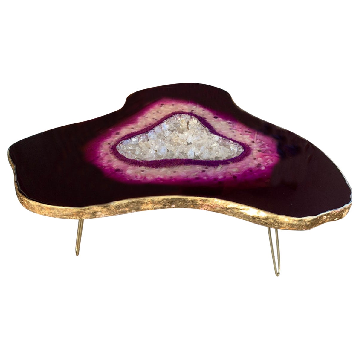 Amethyst inspired table For Sale