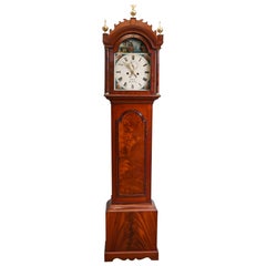 Reloj de pie victoriano Caja larga J. Hardy Dorchester 1850