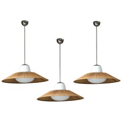 Scandinavian Modern Pendants, Gunilla Jung, Lisa Johansson-Pape, Orno Oy, 1950s
