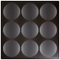Julian Stanczak:: 1973 Abstrakte Op-Art