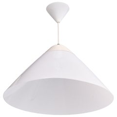 Hans Wegner, Pendant Light, Acrylic, Metal, Denmark, 1970s