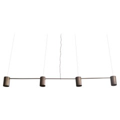 Danish Designer, Chandelier, Brass, Denmark, 1960