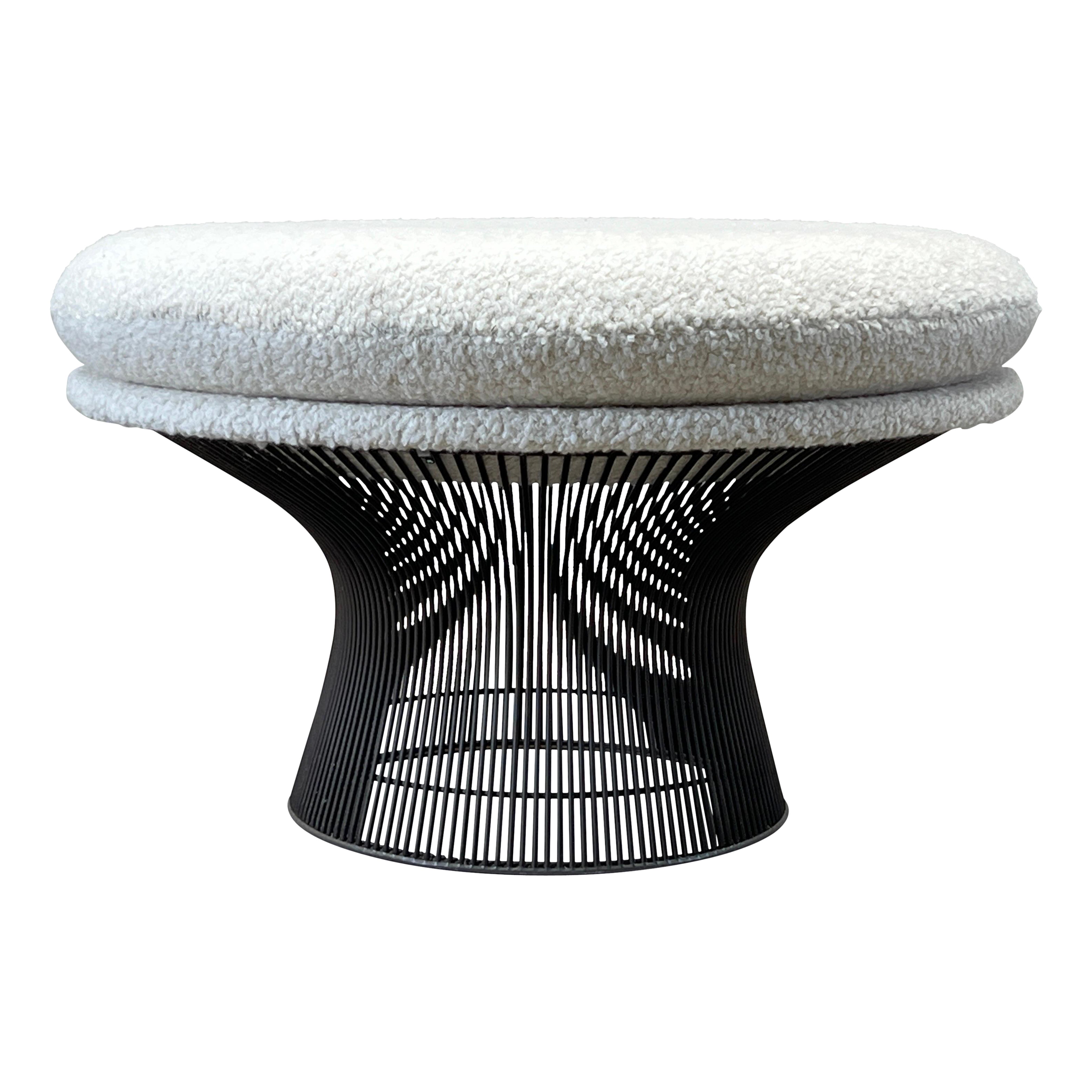 Grand pouf en bronze de Warren Platner en vente
