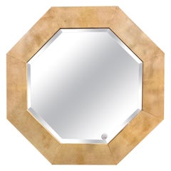 Modern Karl Springer Design Octagonal Mirror