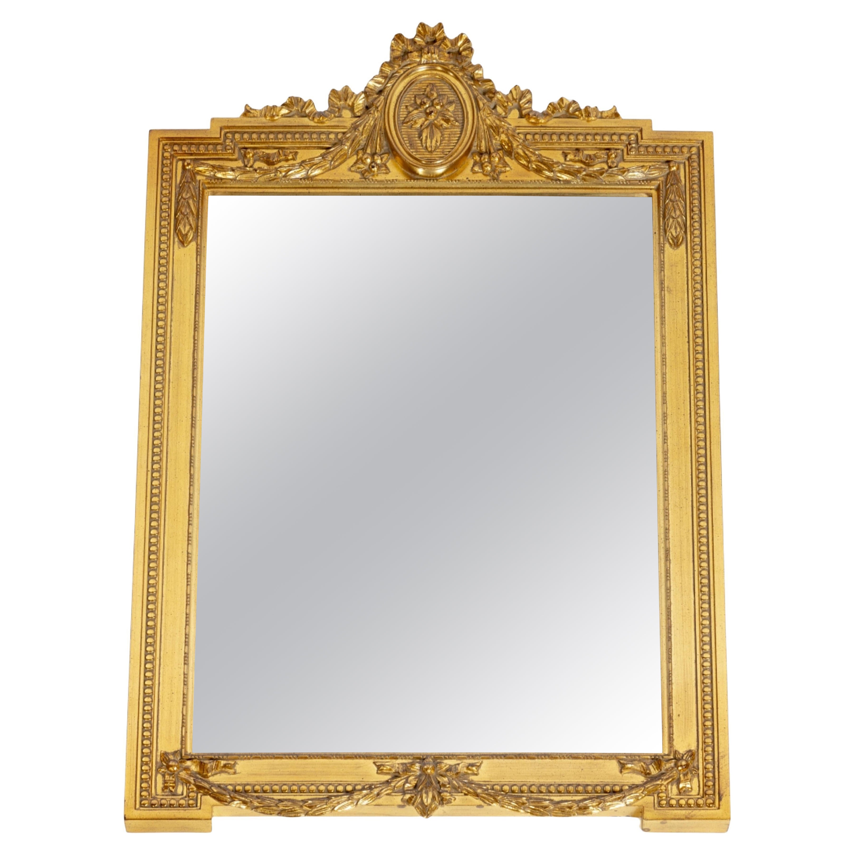 FRENCH WALL MIRROR early 20th Century