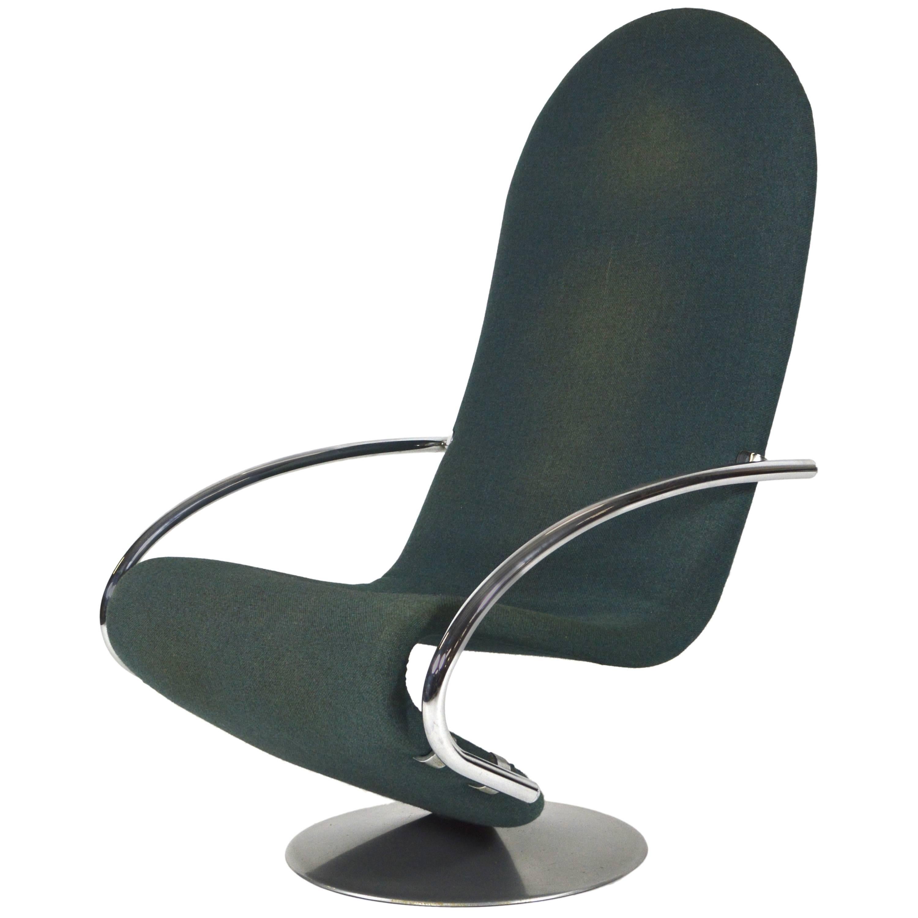 Verner Panton 1-2-3 Swivel Lounge Chair for Fritz Hansen - 1973