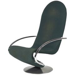 Verner Panton 1-2-3 Swivel Lounge Chair für Fritz Hansen - 1973