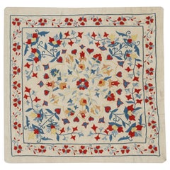 Modernes 20"x21"-Überwurf-Kissen. 100% Seidenkissenbezug. Stickerei Kopfkissenbezug