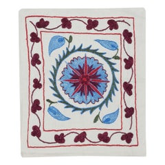 Taie d'oreiller en coton brodé 17 "x19". Fabriqué à la main Coussin. Coussin The Moderns