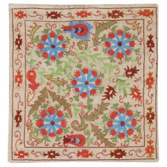 19."x21" Besticktes 100% Seidenkissencase. Handgefertigtes Kissen. Modernes Überwurf-Kissen