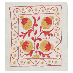 17 "x19" Housse de coussin en coton brodé. New Lace Pillow. Oreiller fait à la main