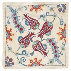 20 "x21" All Silk-Kissenbezug. Modern Lace Pillow. Bestickter Kopfkissenbezug.