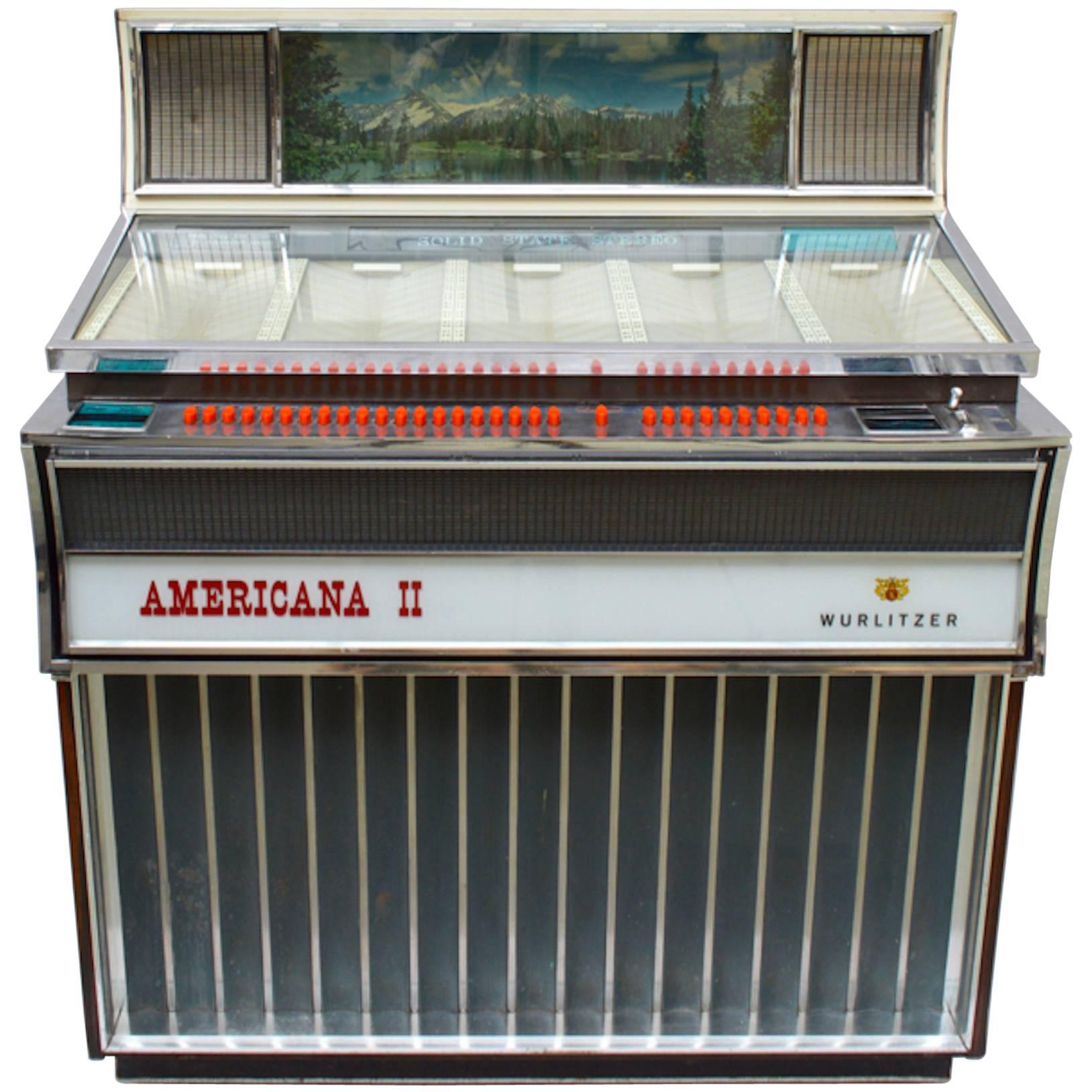 Original 1968 Wurlitzer Americana II Jukebox