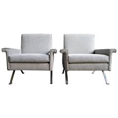 Pair of Armchairs by Ico Parisi for M.I.M 